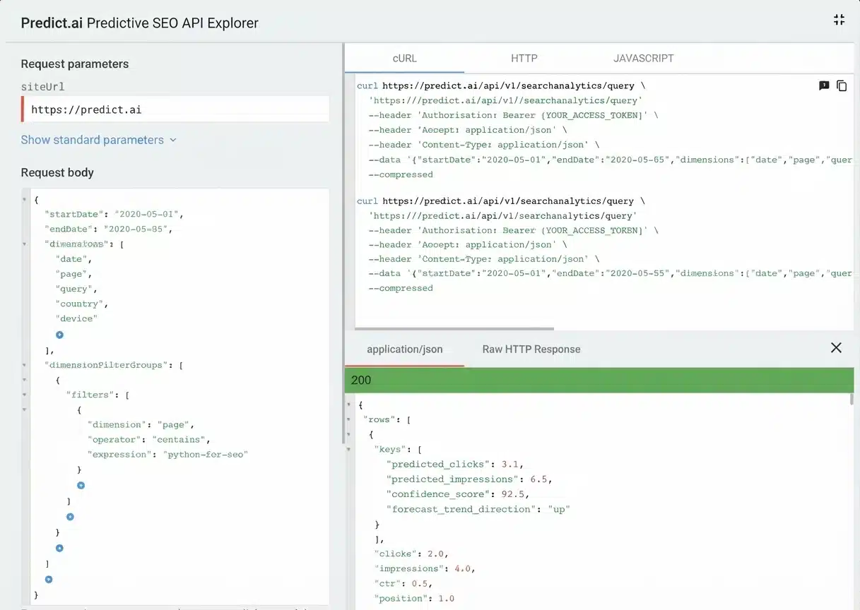 Limites de l'API Search Console