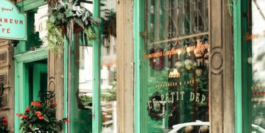 SEO pour café et restaurant Le Petit Dep