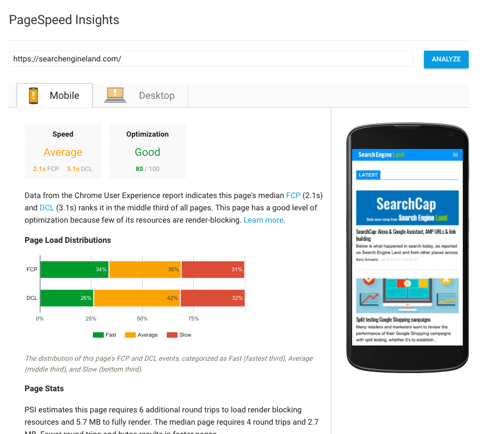 KPI mobile SEO